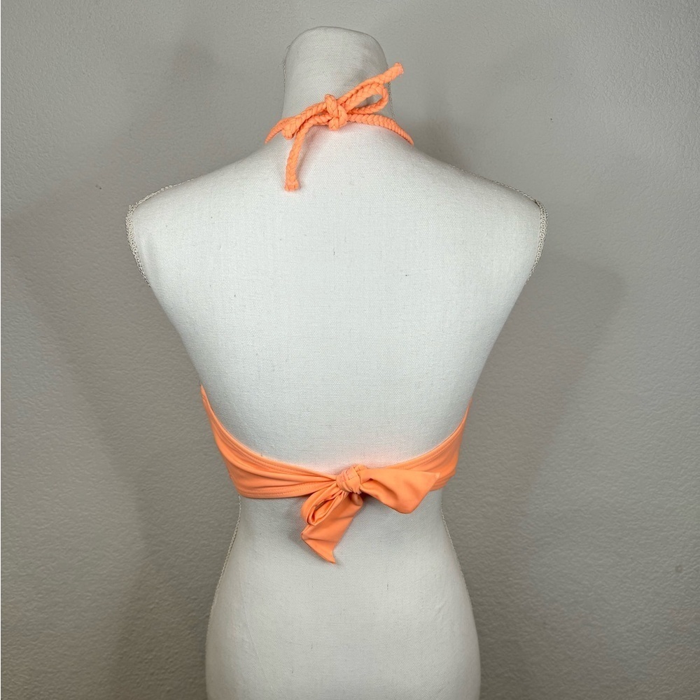 Ninety Six Degrees Coral Tribal Halter Top Bikini Top NWT - Picture 4 of 5